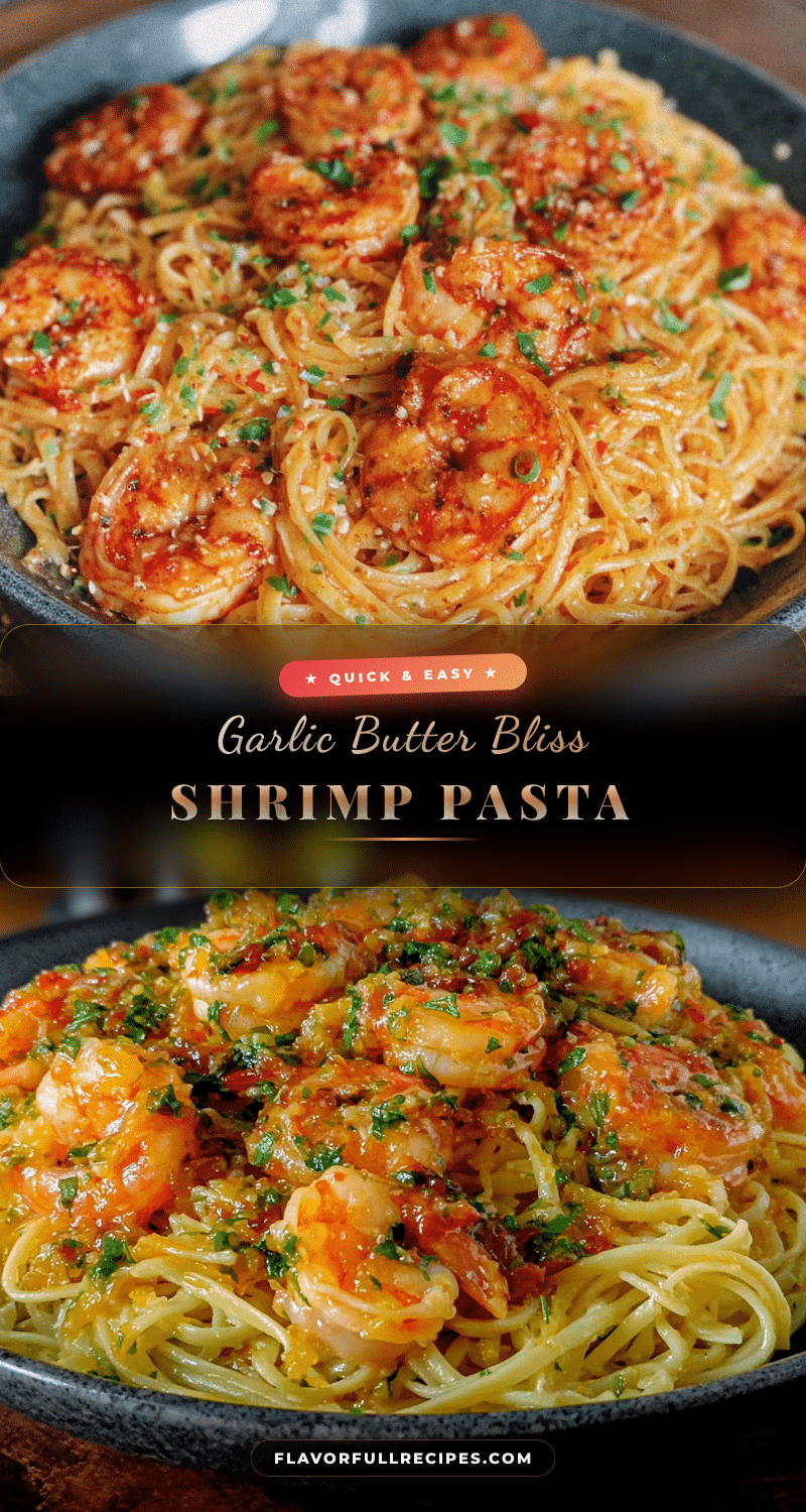 garlic butter shrimp pasta recipe
