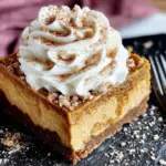 gingerbread cheesecake bars - featured image