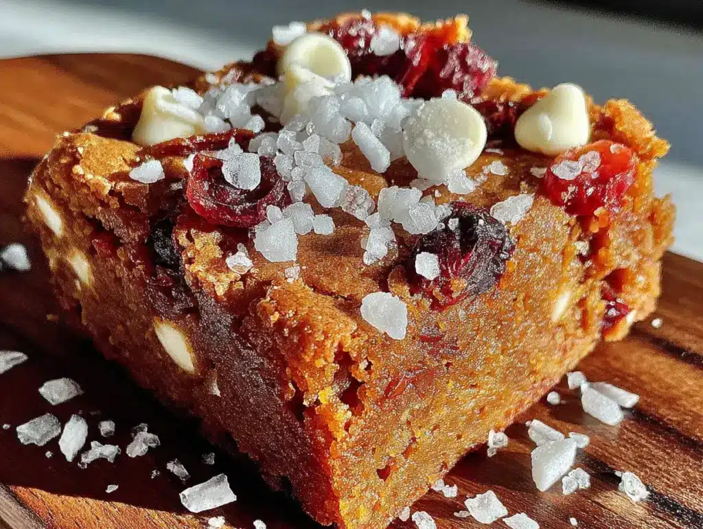 gluten-free pumpkin blondies - featured image