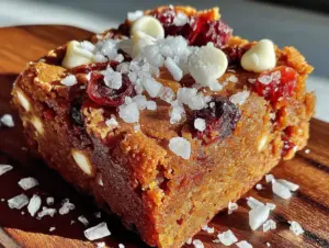 gluten-free pumpkin blondies - featured image