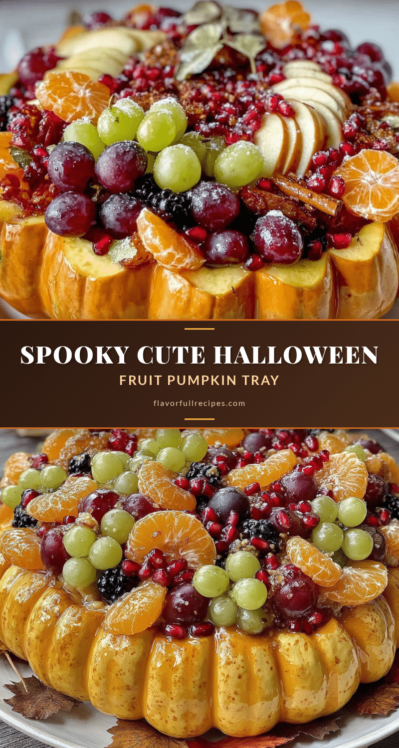 healthy halloween fruit tray recipe