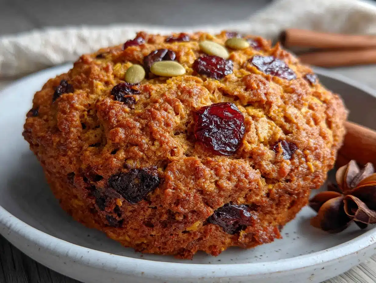 healthy pumpkin oat breakfast cookies - featured image