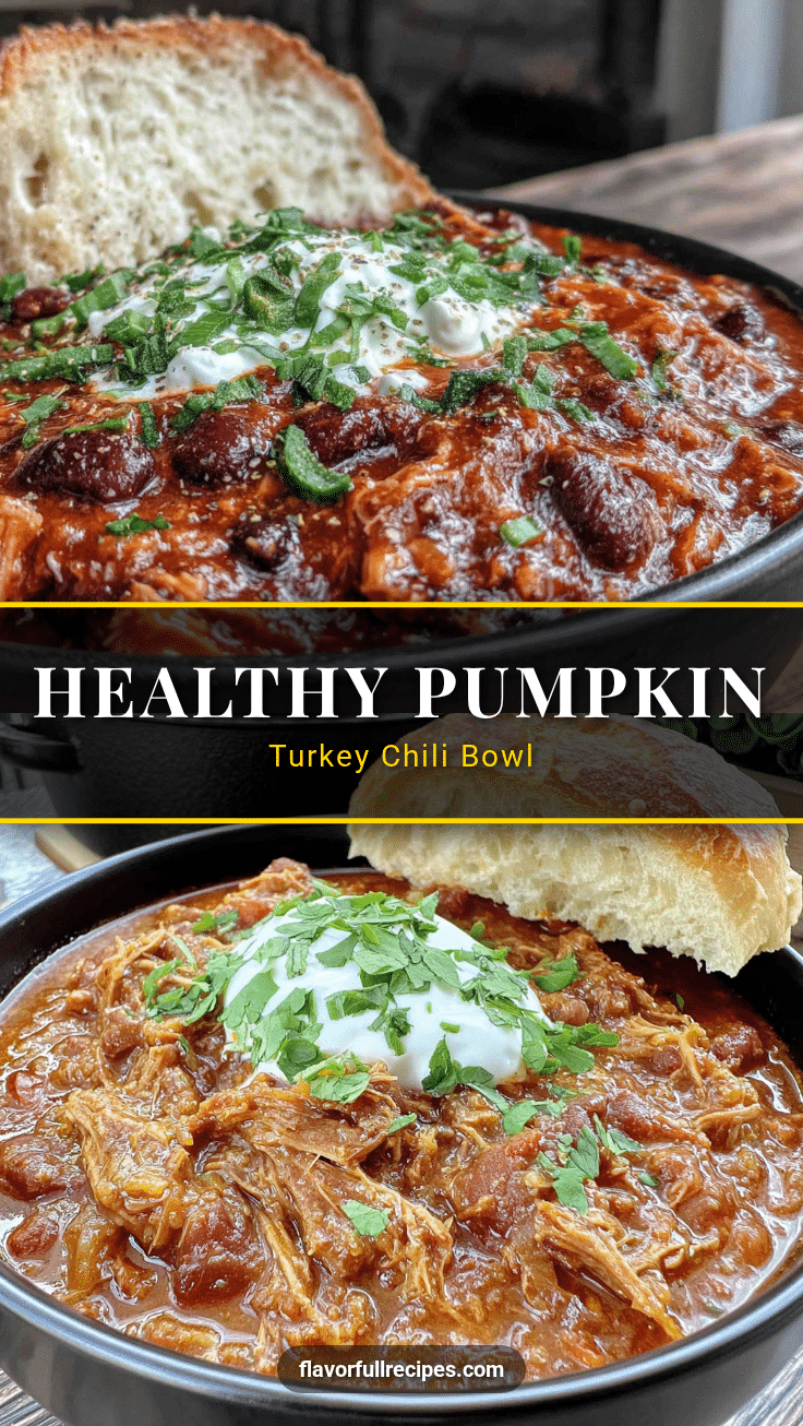 healthy pumpkin turkey chili recipe