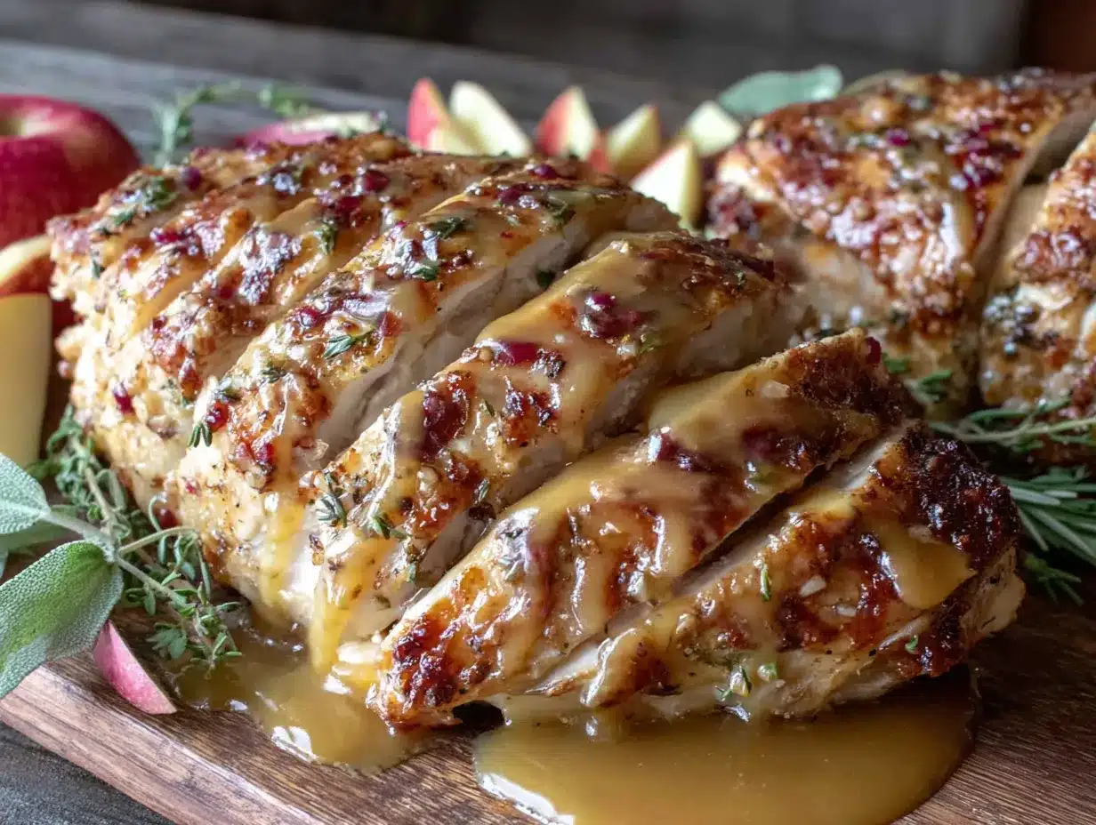 herb-butter roasted turkey breast preparation steps