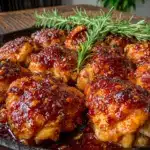 honey garlic chicken thighs - featured image
