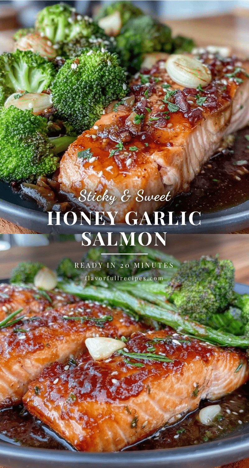 honey garlic salmon recipe