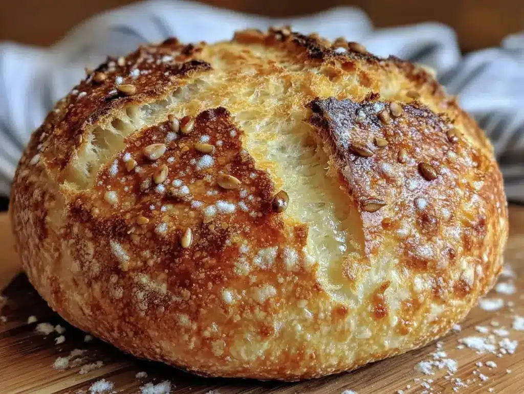 honey pumpkin sourdough bread - featured image