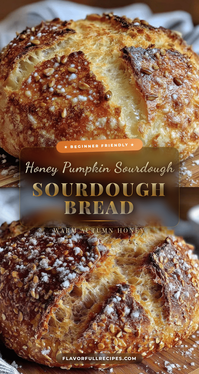 honey pumpkin sourdough bread recipe