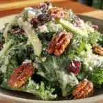 kale and apple salad - featured image