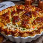 leftover turkey pot pie - featured image