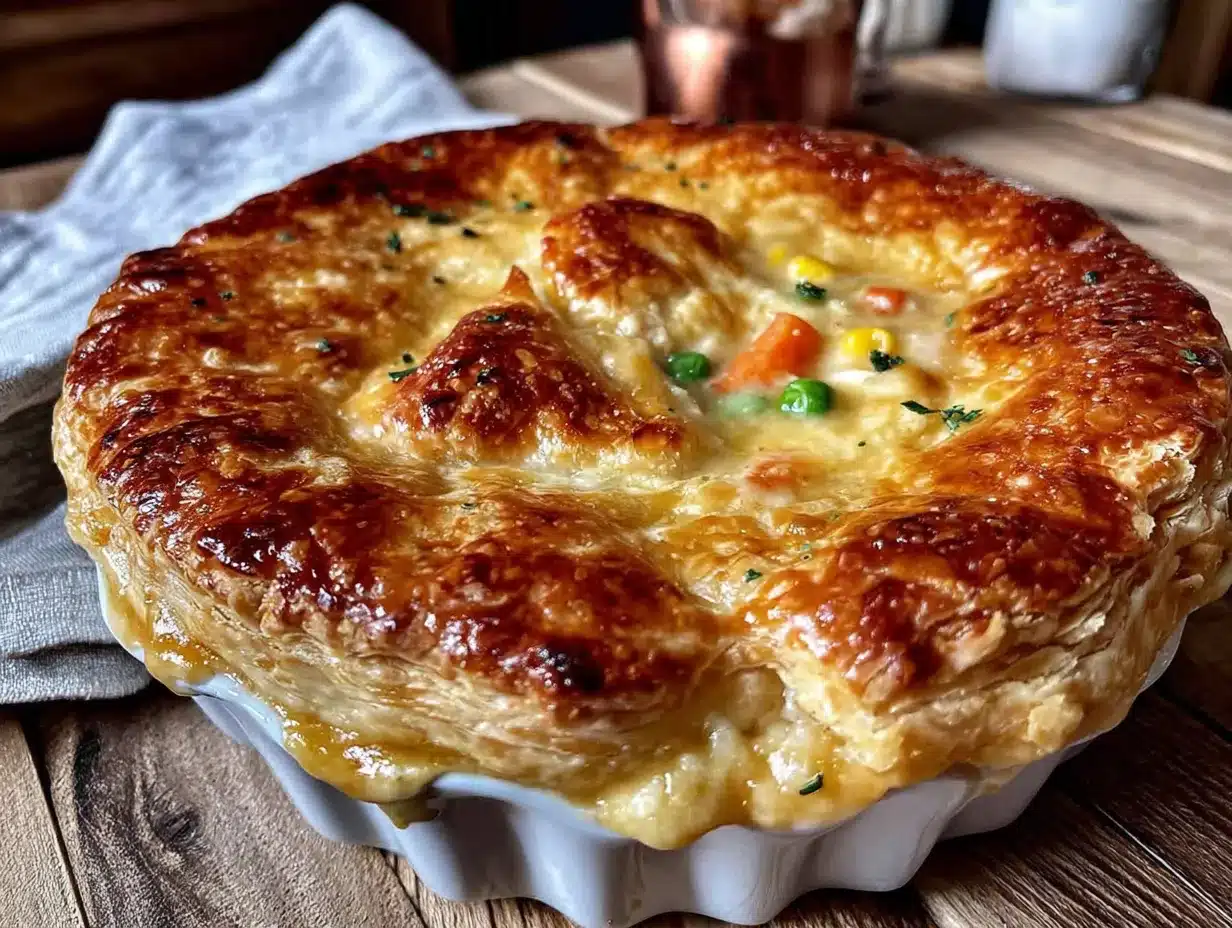 leftover turkey pot pie preparation steps