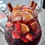 light caramel apple sangria - featured image