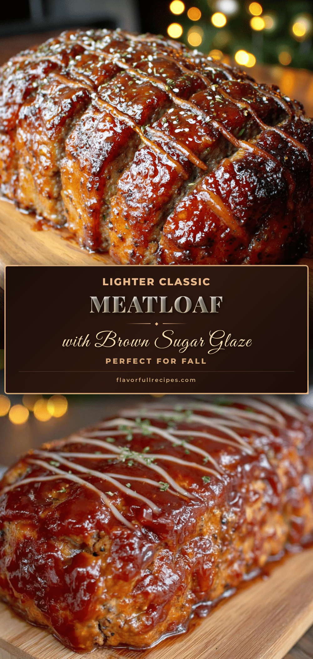 lighter classic meatloaf with brown sugar glaze recipe