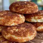 lighter small-batch snickerdoodle cookies - featured image