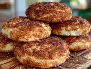 lighter small-batch snickerdoodle cookies - featured image