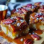 maple pecan blondies - featured image
