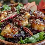 maple pecan harvest salad - featured image