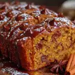 moist chocolate chip pumpkin banana bread - featured image