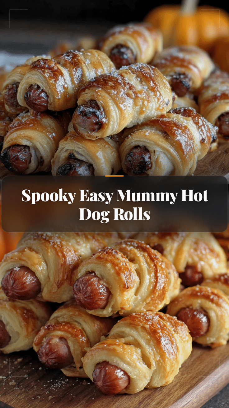 mummy hot dog crescent rolls recipe