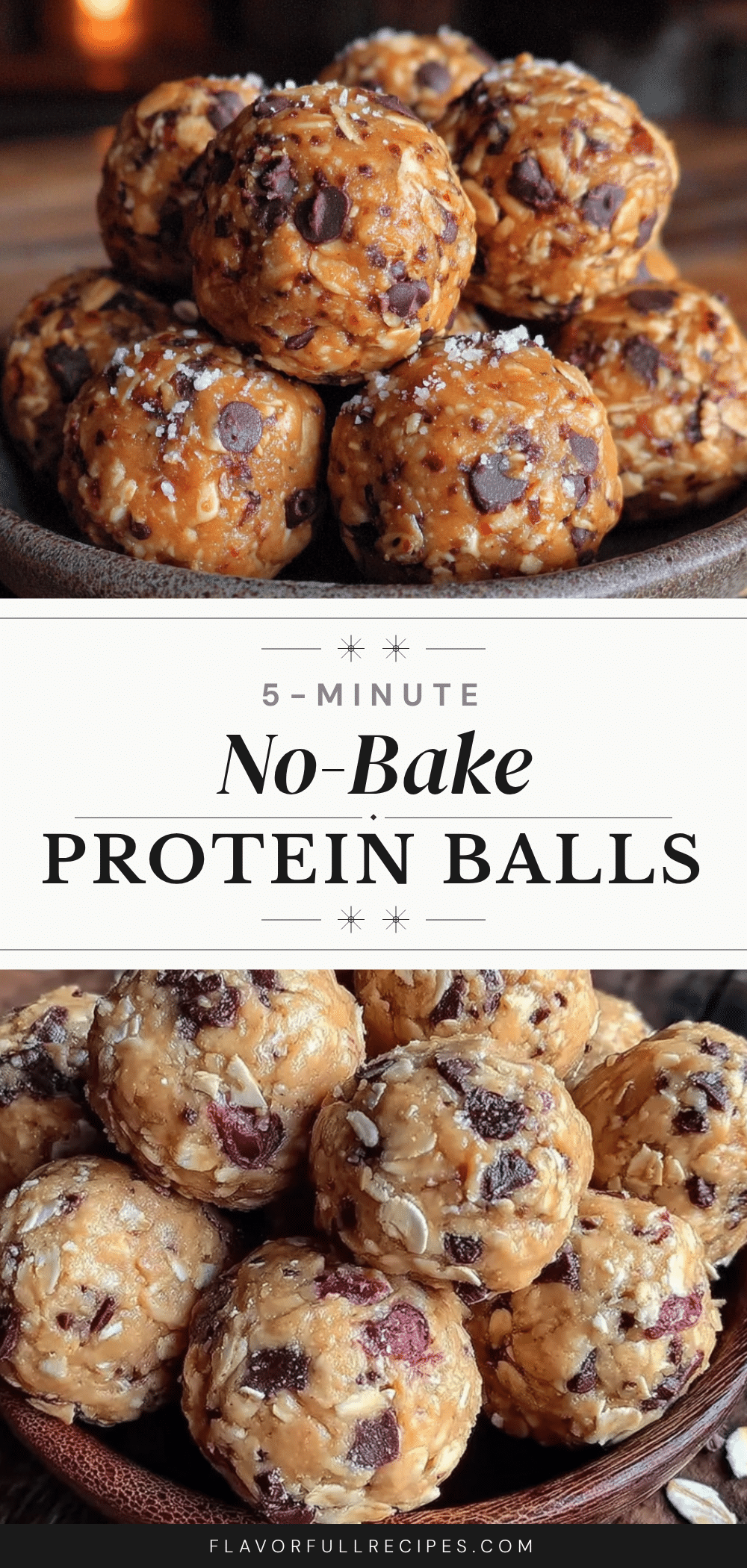 no-bake peanut butter protein balls recipe