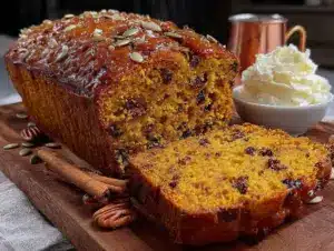 one bowl pumpkin banana bread - featured image