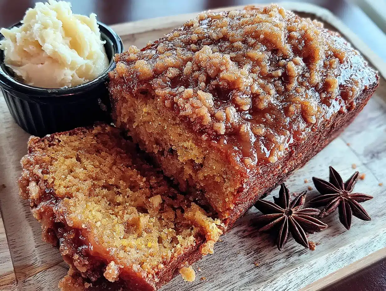 one-bowl pumpkin bread with streusel preparation steps