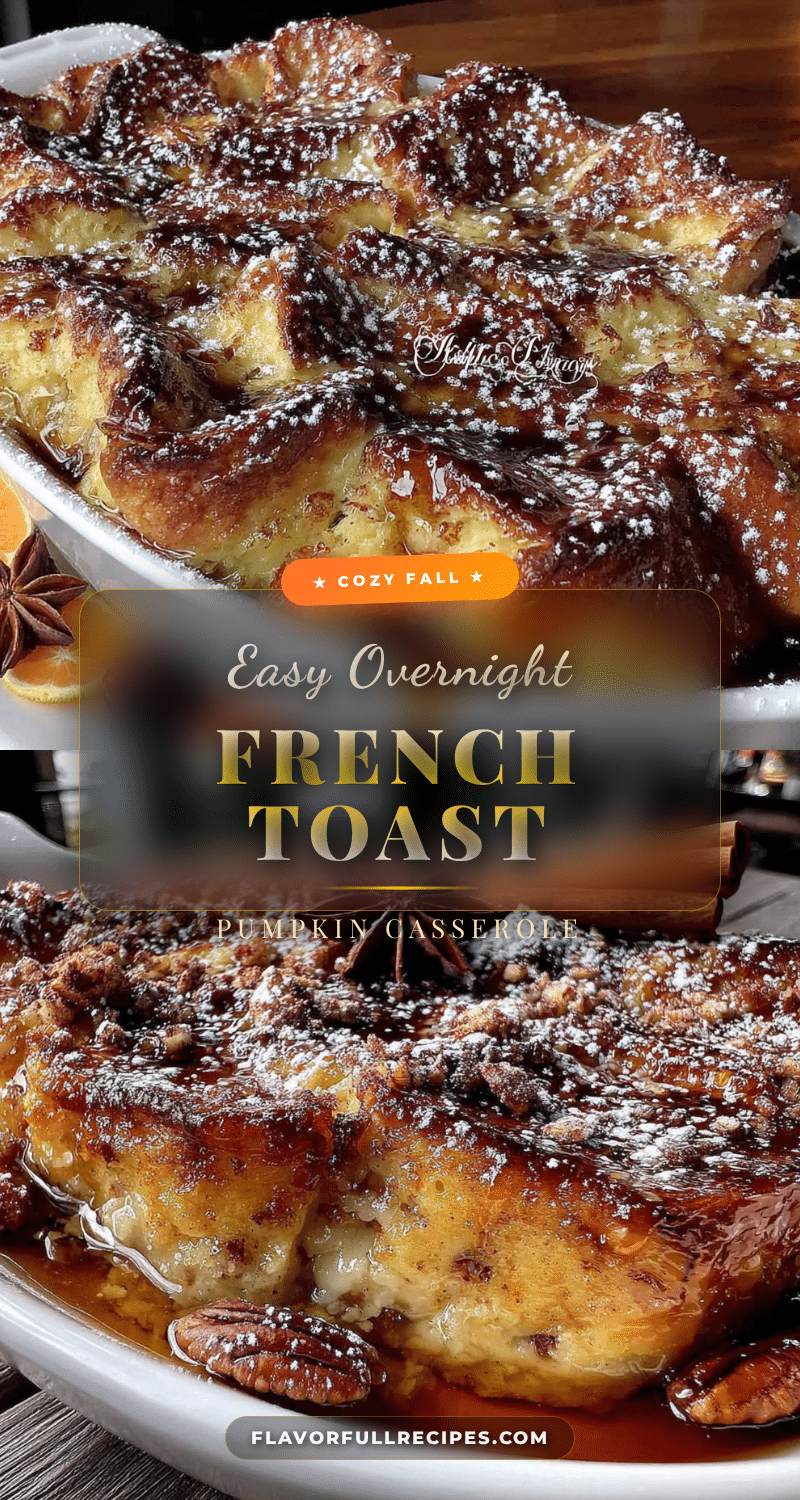 overnight pumpkin french toast casserole recipe
