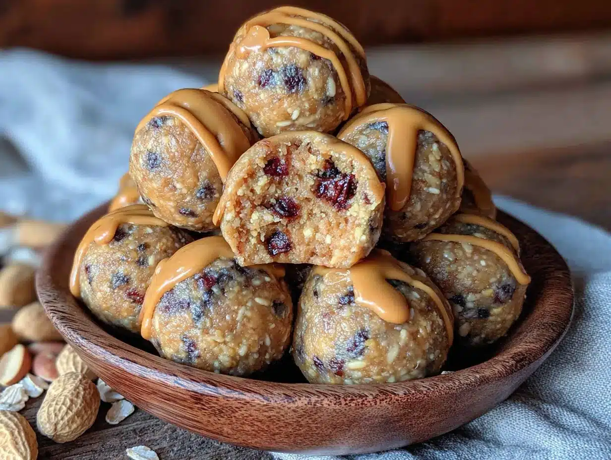 peanut butter energy balls preparation steps