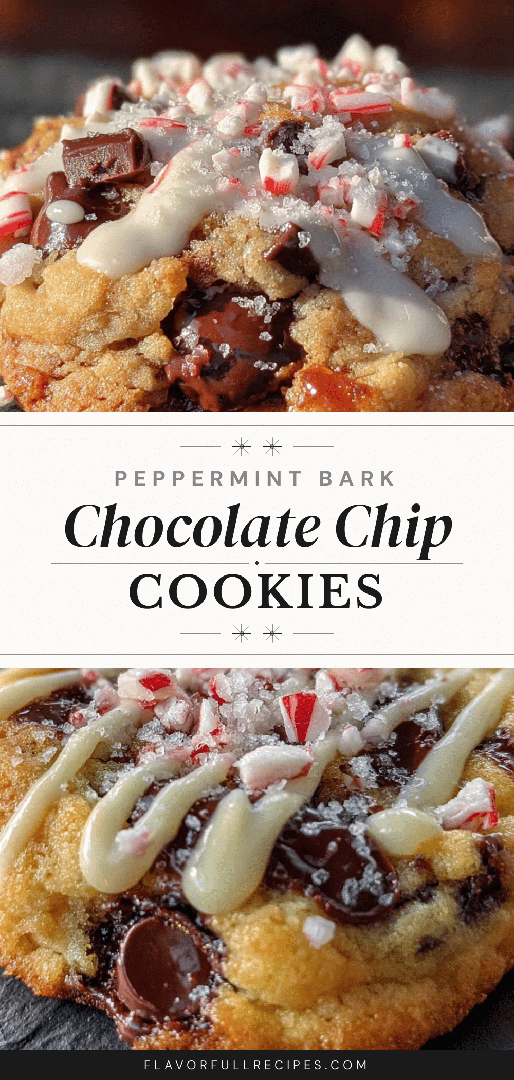peppermint bark chocolate chip cookies recipe