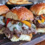 Philly cheesesteak sliders - featured image