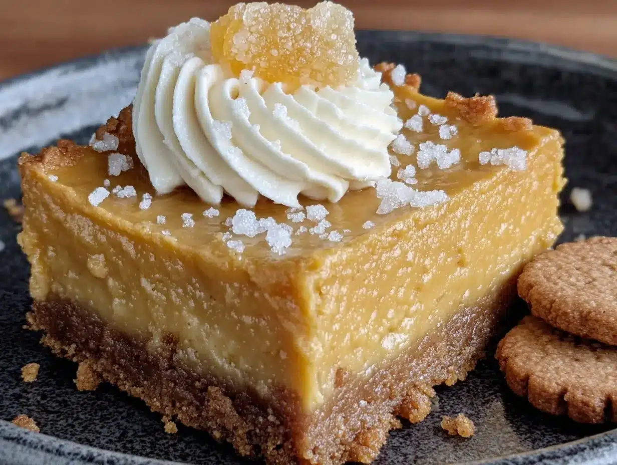 pumpkin cheesecake bars with gingersnap crust preparation steps