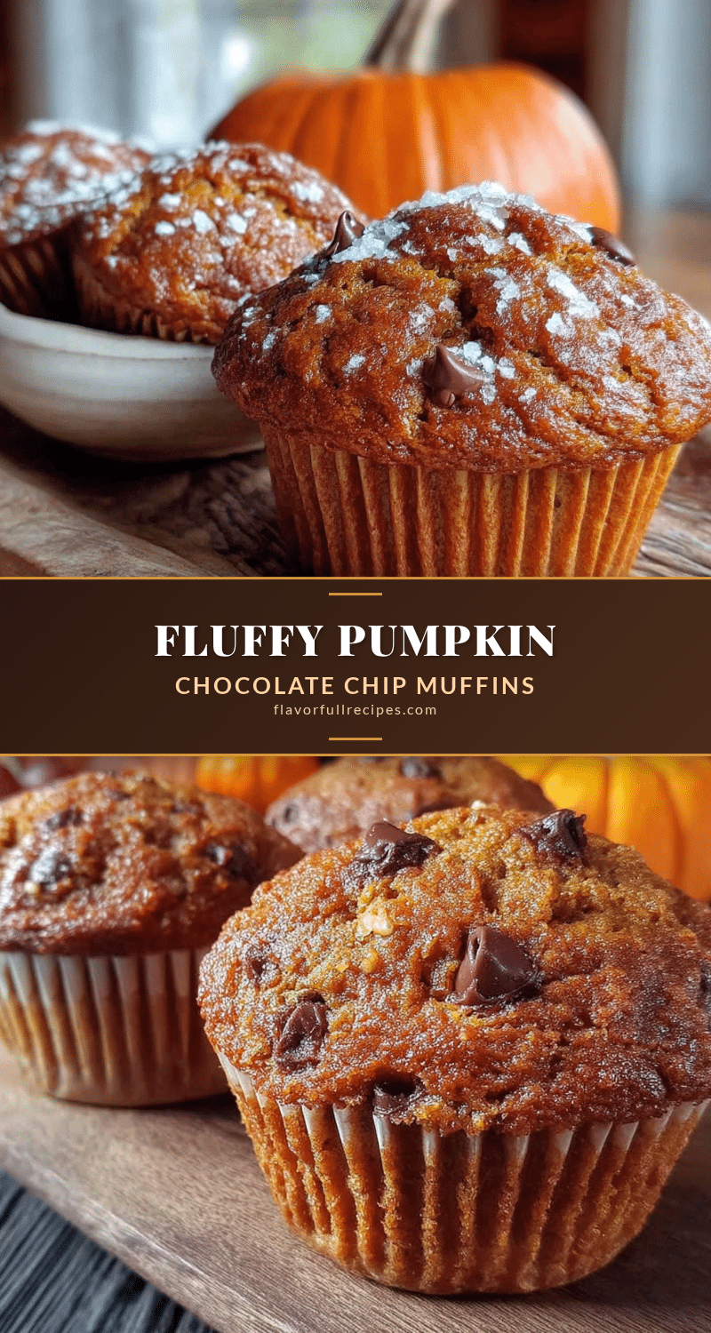 pumpkin chocolate chip muffins recipe