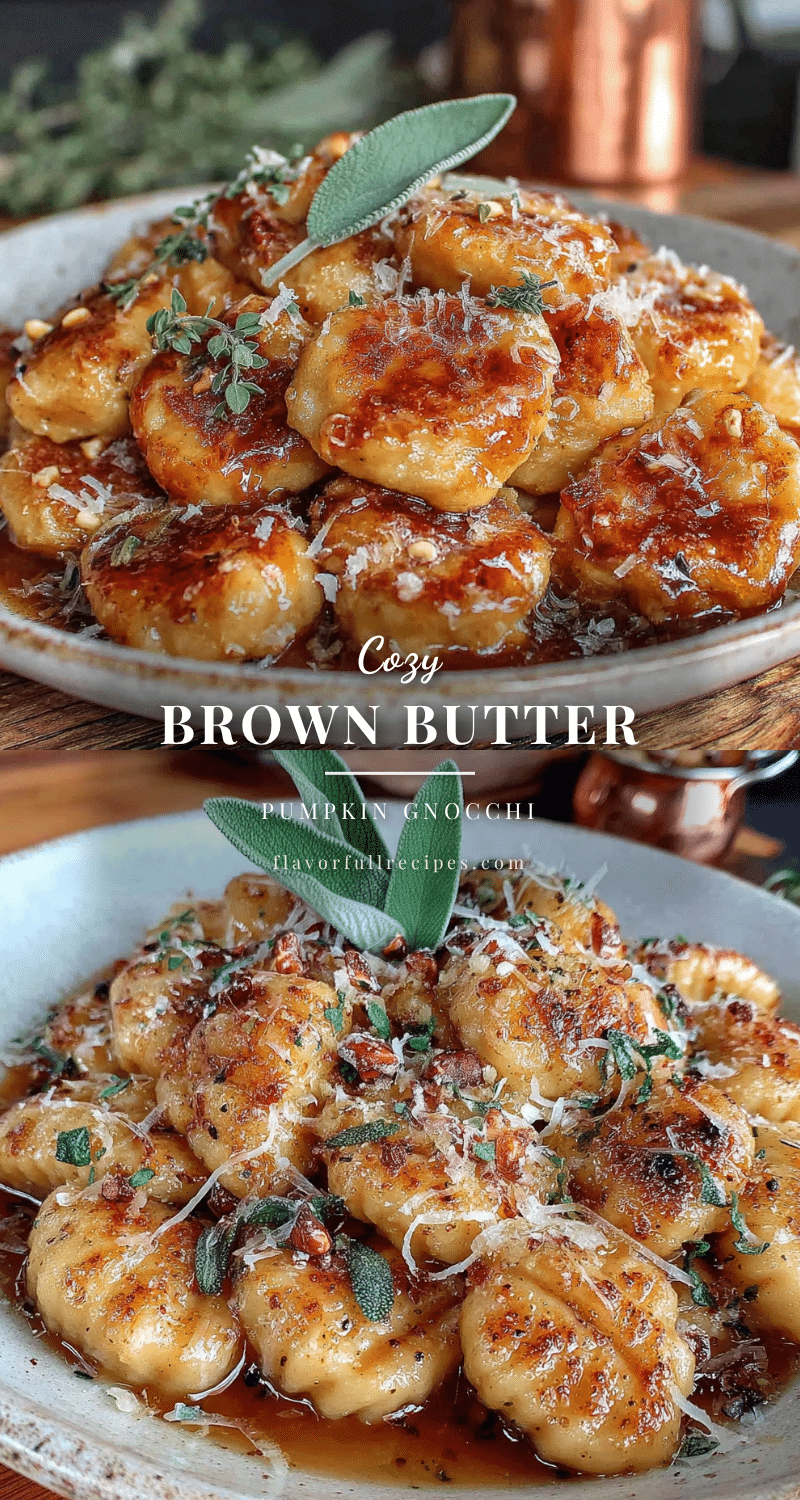 pumpkin gnocchi brown butter sage sauce recipe