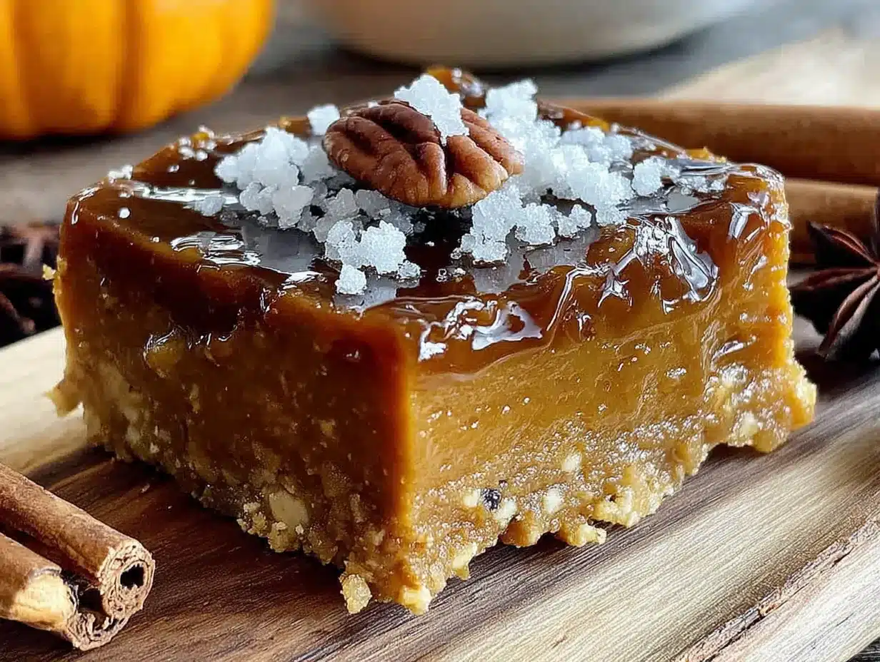 pumpkin molasses spice bars preparation steps