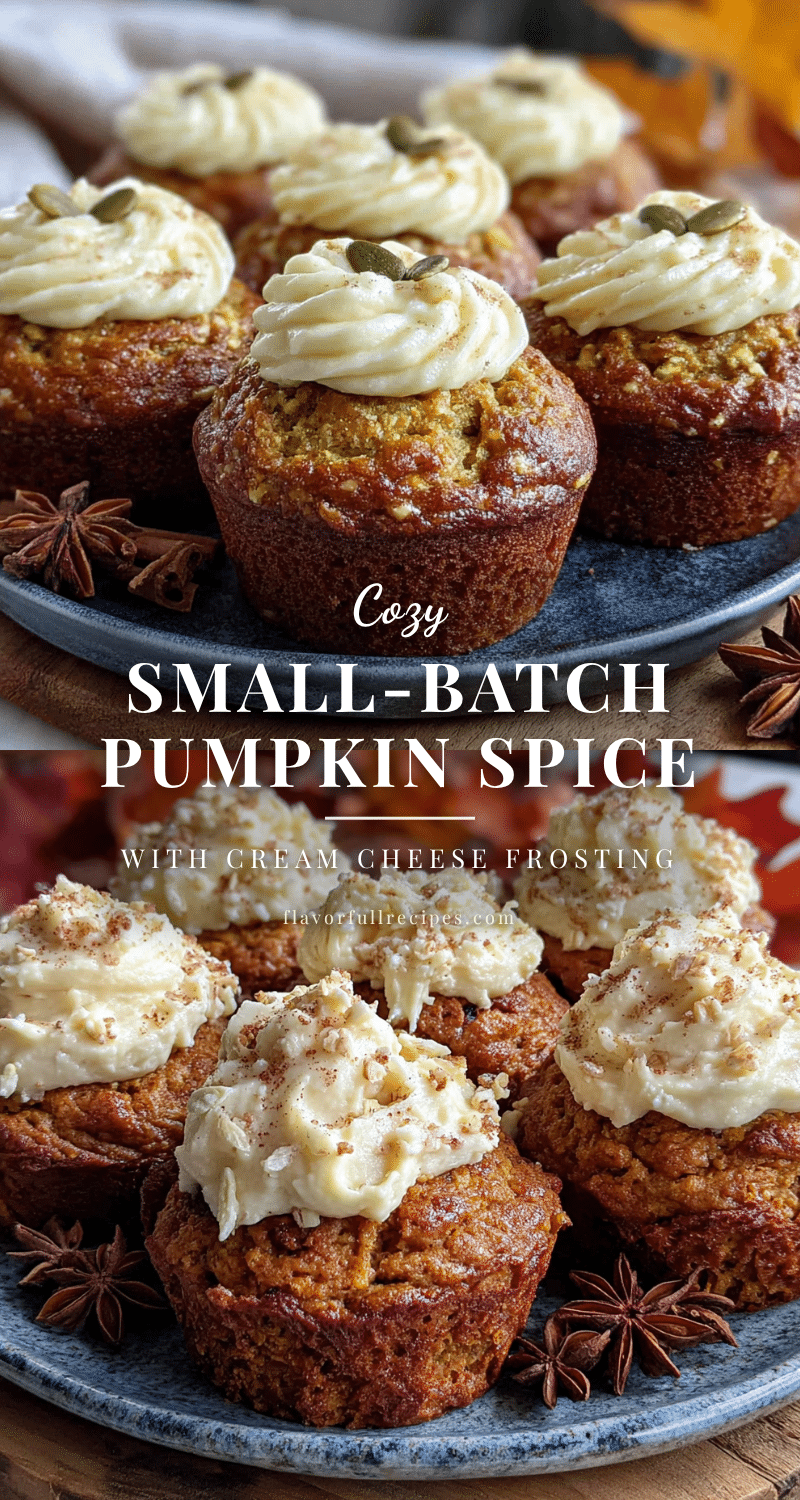 pumpkin muffins with cream cheese frosting recipe