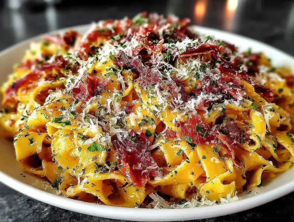 pumpkin sage pasta - featured image