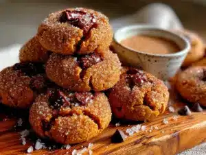 Pumpkin Snickerdoodle Cookies - featured image