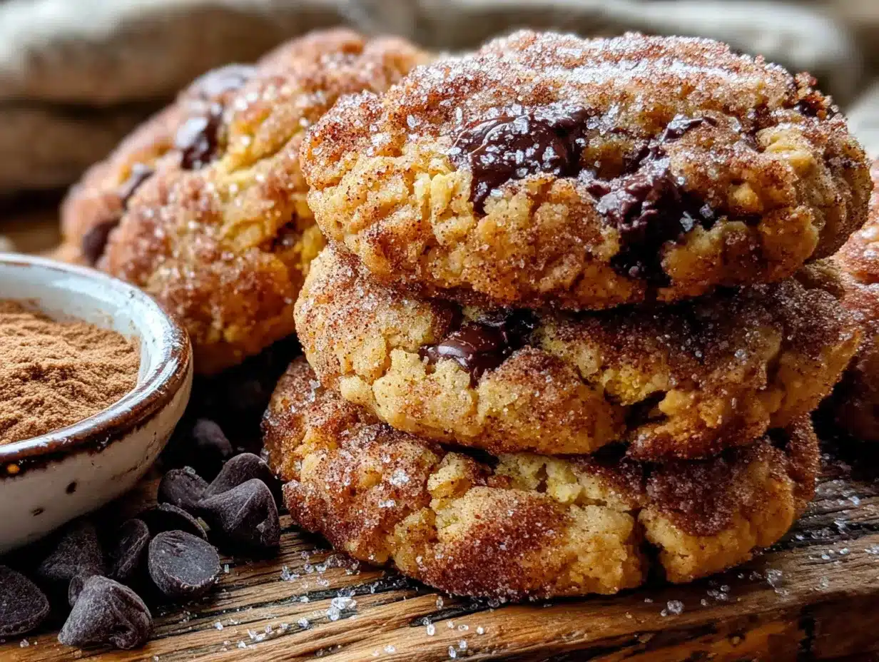 Pumpkin Snickerdoodle Cookies preparation steps