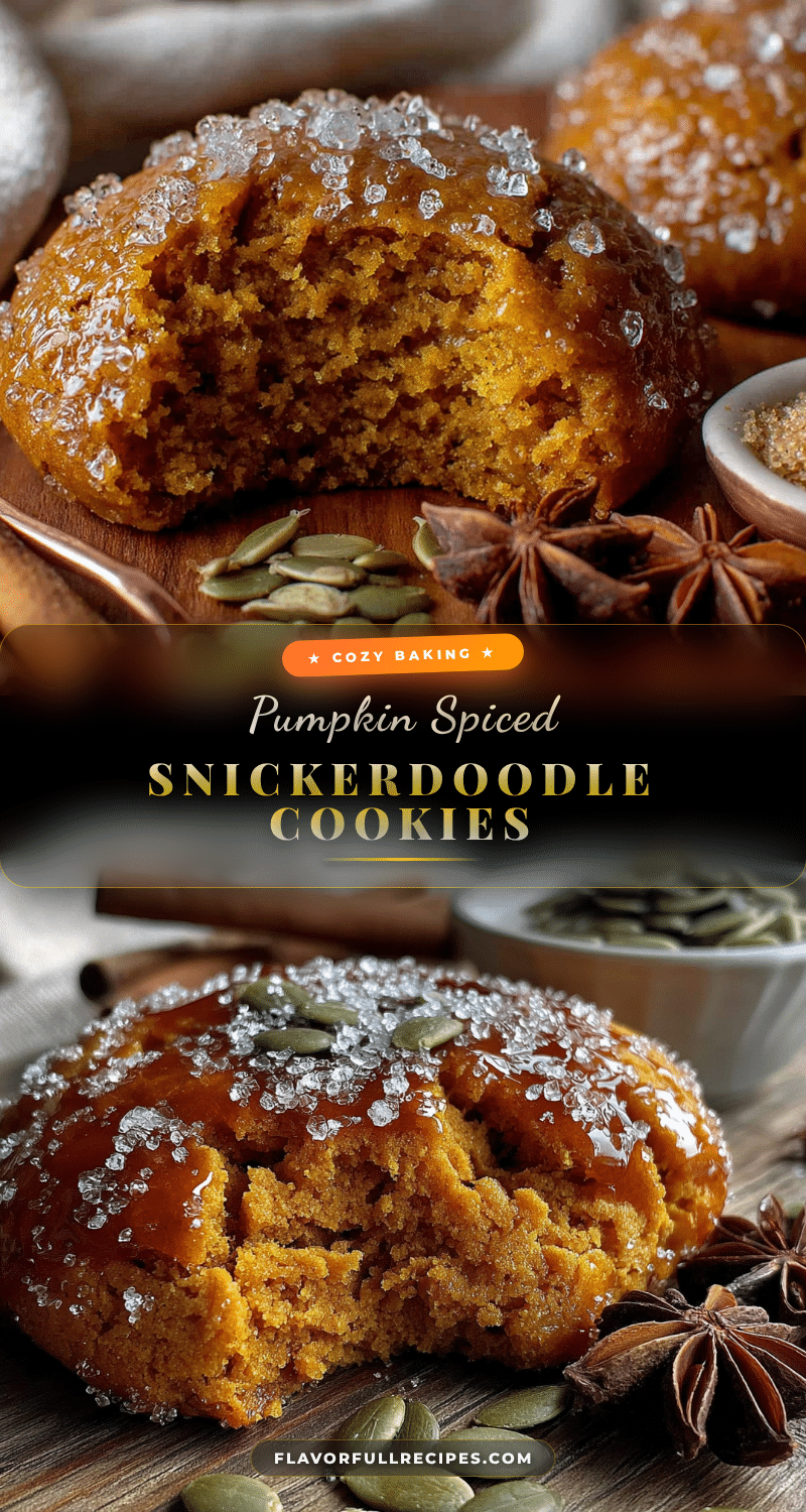 pumpkin snickerdoodle cookies recipe