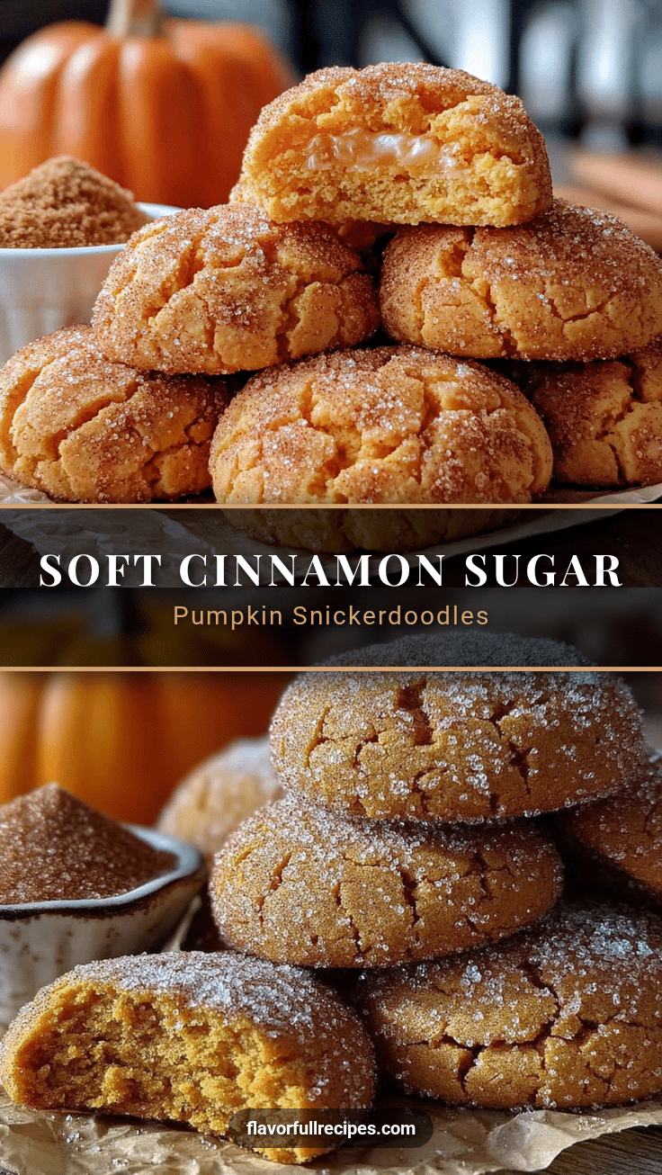 pumpkin snickerdoodle cookies recipe