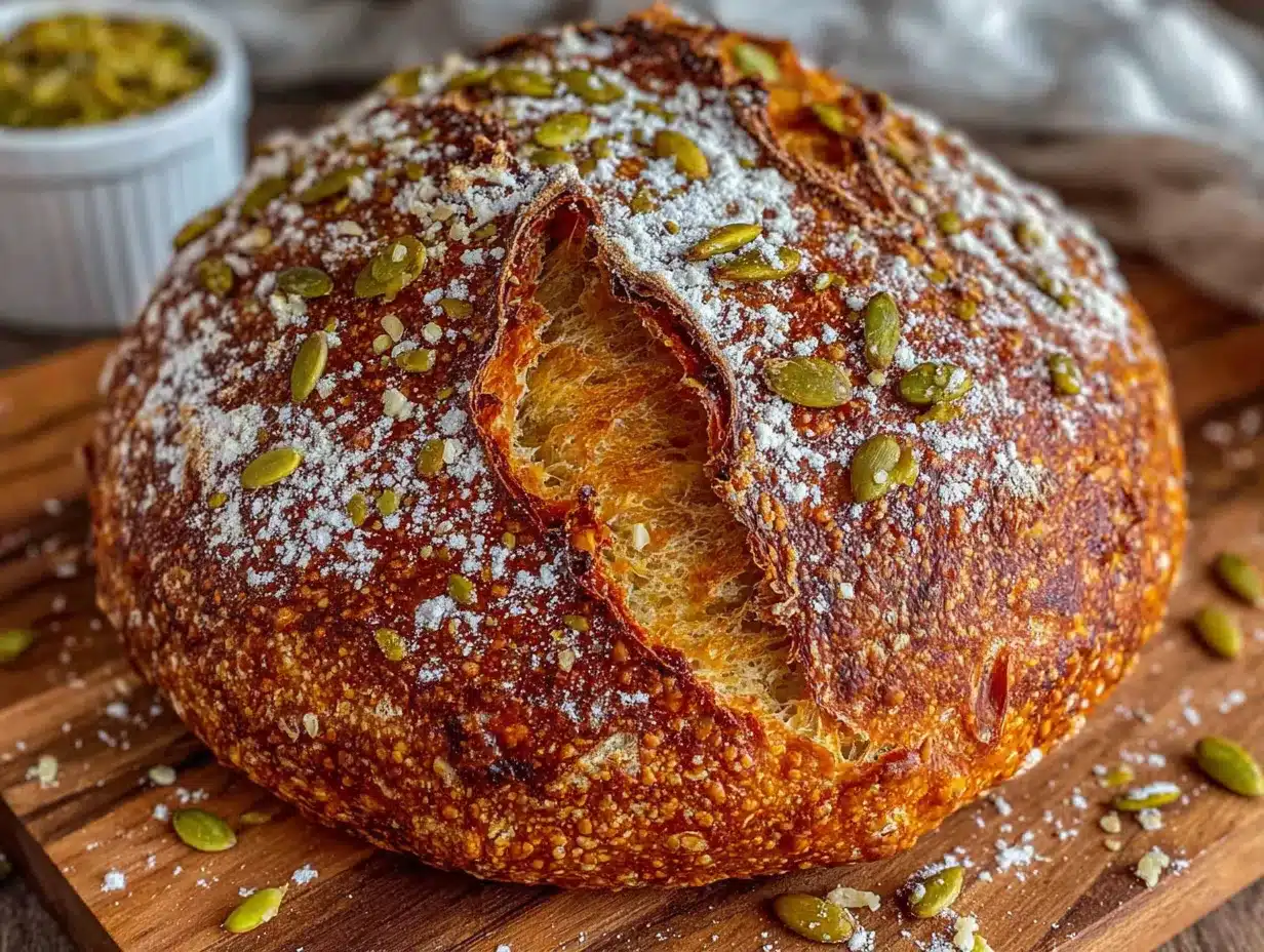 pumpkin sourdough bread preparation steps