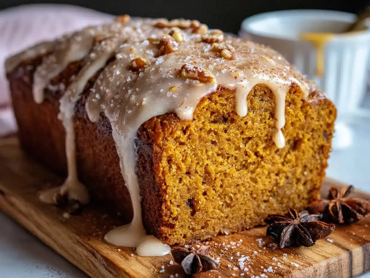 pumpkin spice banana bread preparation steps
