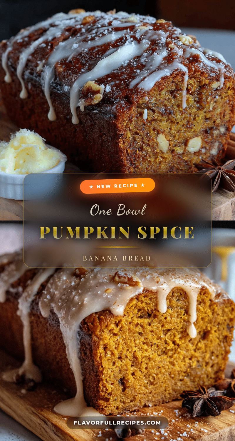 pumpkin spice banana bread recipe