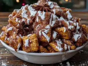 pumpkin spice puppy chow - featured image