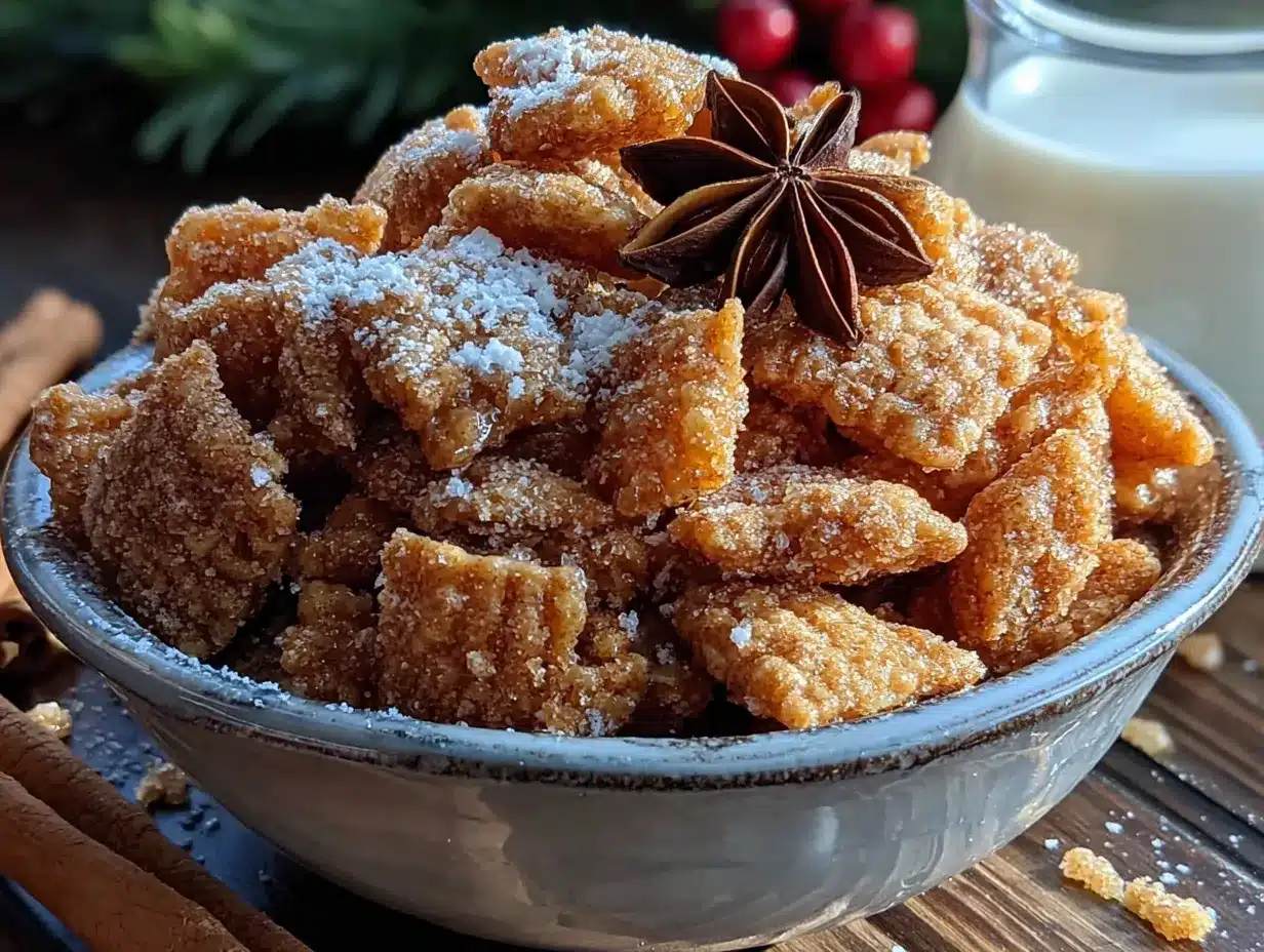 pumpkin spice puppy chow preparation steps