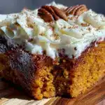 pumpkin spice snack cake - featured image