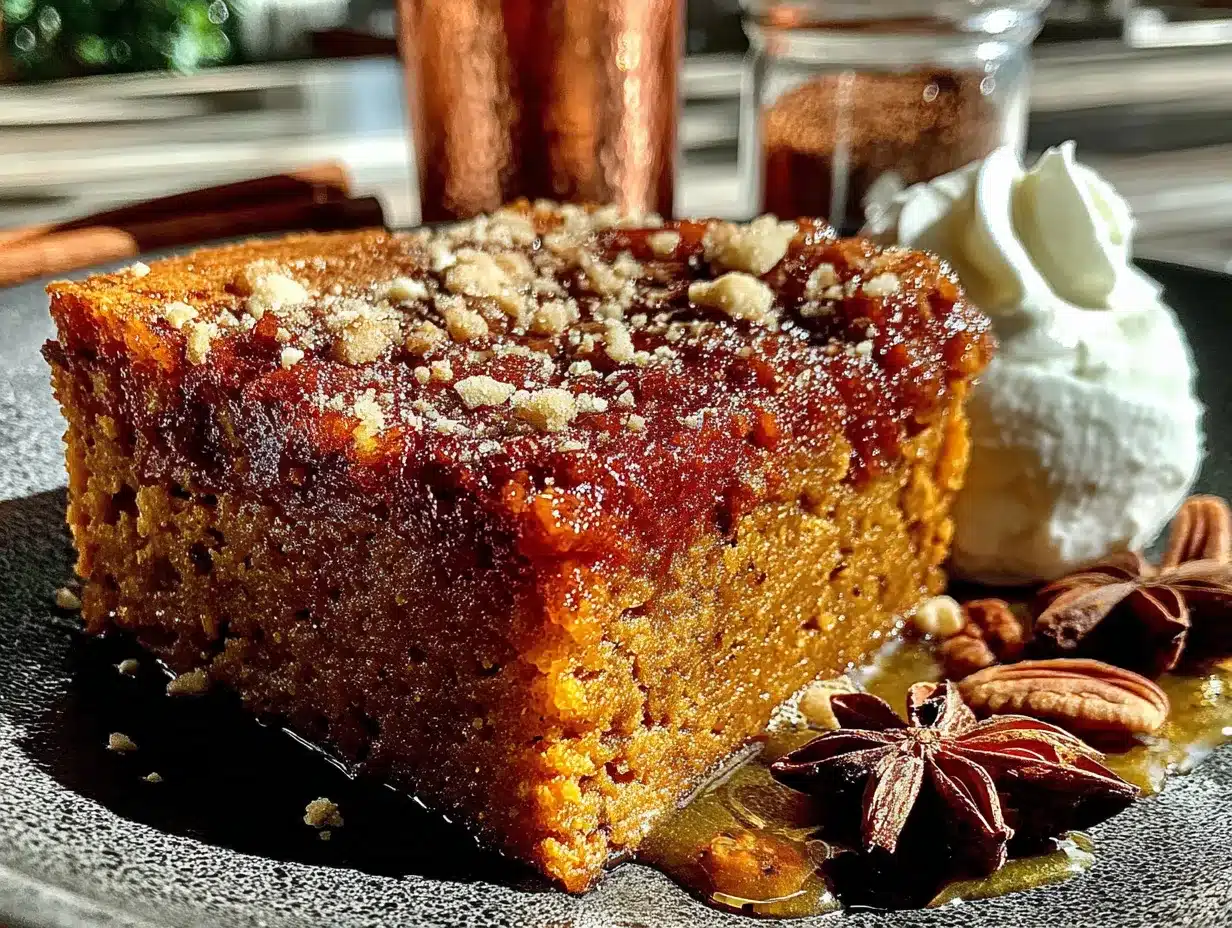 Pumpkin Spice Snickerdoodle Blondies preparation steps