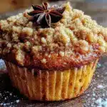 pumpkin streusel muffins - featured image