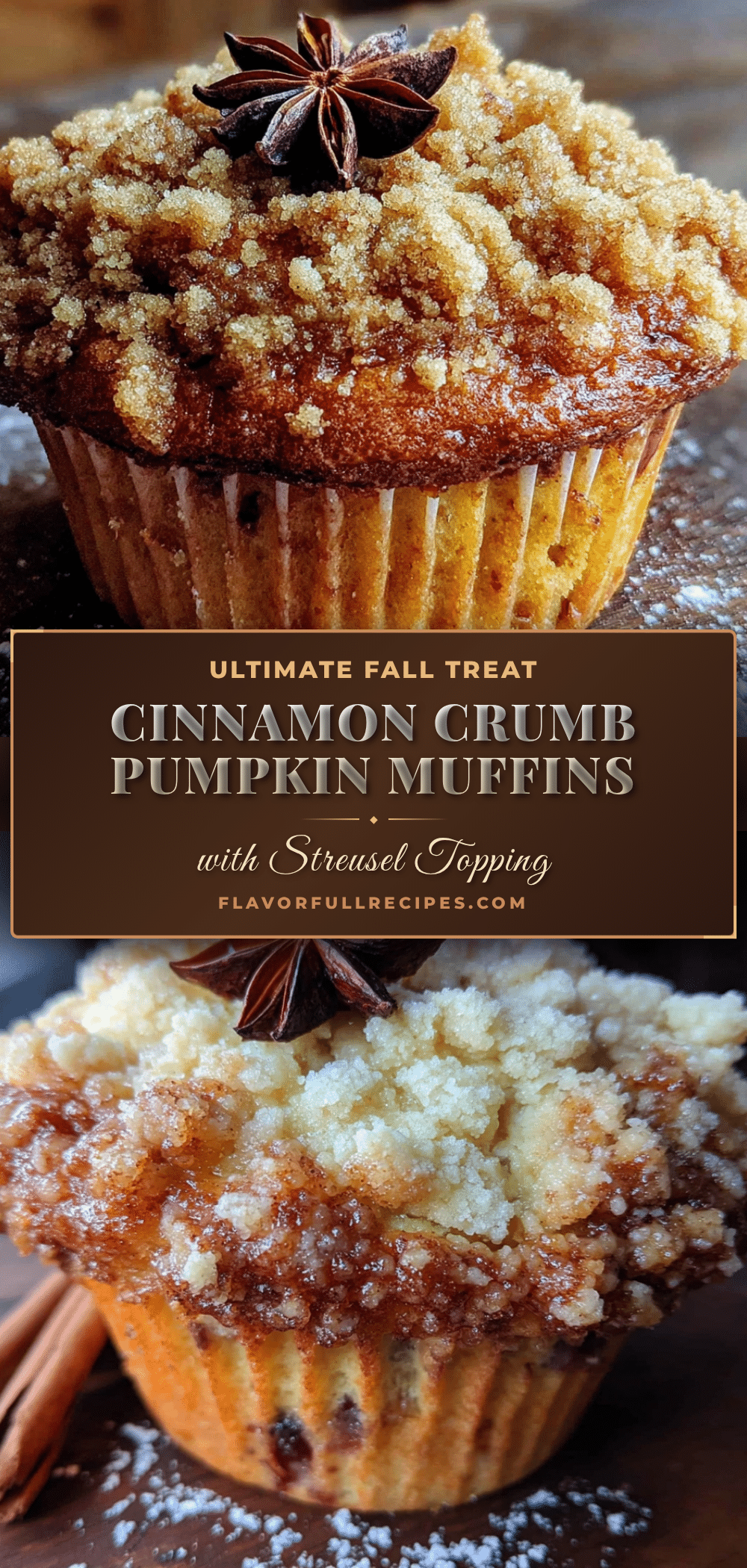 pumpkin streusel muffins recipe