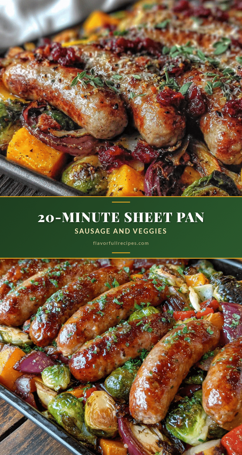 sheet pan sausage and fall vegetables recipe